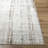 Rectangle Acanthe Machine Woven Polyester/Polypropylene Area Rug in Brown/Gray-2073355573