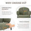 Anston 46cm H Linen Upholstered Metal Armchair-499747925-483708588