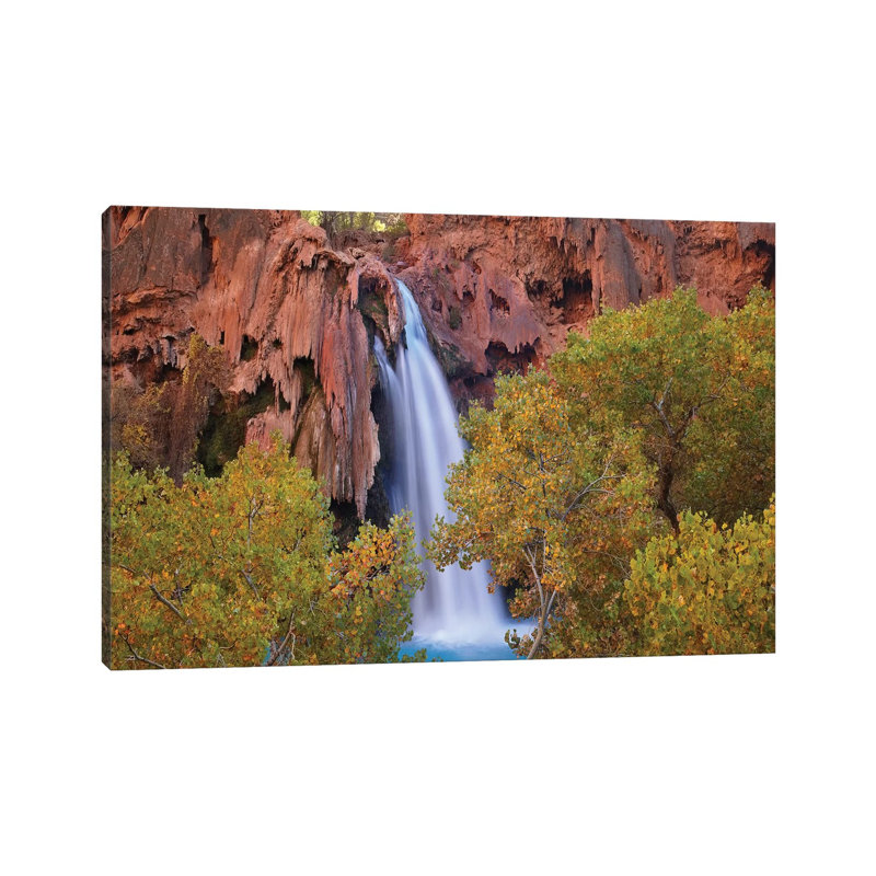 Havasu Falls, Grand Canyon, Arizona IV by Tim Fitzharris - Wrapped Canvas Print, 20.32 cm H x 30.48 cm W