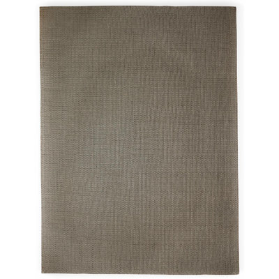 Tapis rectangulaire beige Rani