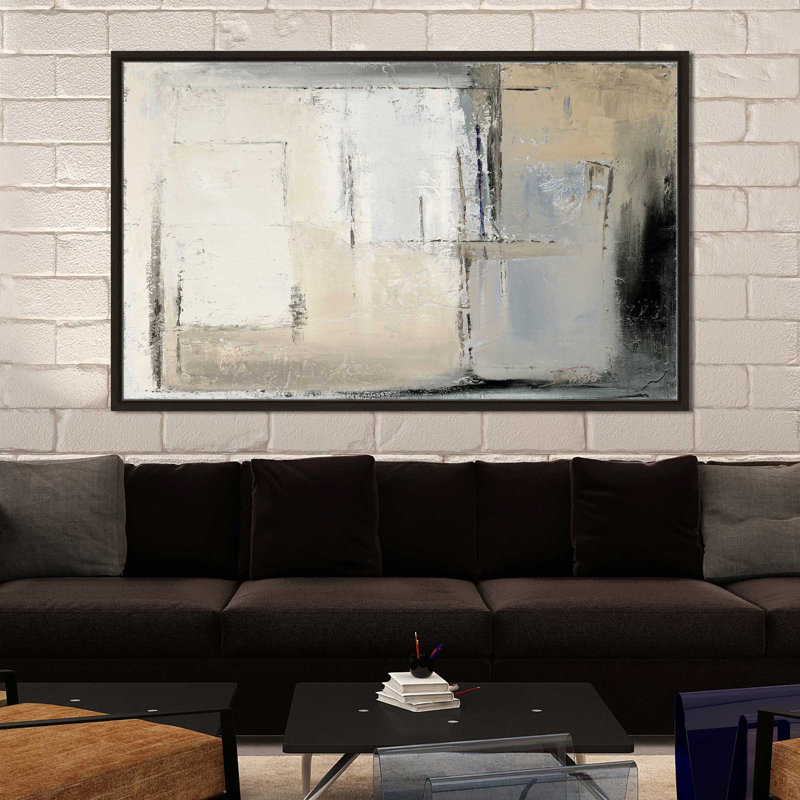 «Winter Dusk II», reproduction d'art sur toile encadrée, H 31,5 po x l 51,5 po x P 2 po