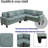 4-Piece Calico Sectional Sofa-1758475672