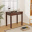 Wood Writing Desk with Storage Drawers   