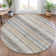 Machine Washable Indoor/Outdoor Xhevrie Gray Rug