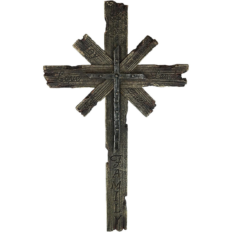 Handmade Rustic Religious & Spiritual Wall Decor on Polyresin