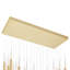 Luminaire suspendu rectangulaire en grappe 36 lumières Finola