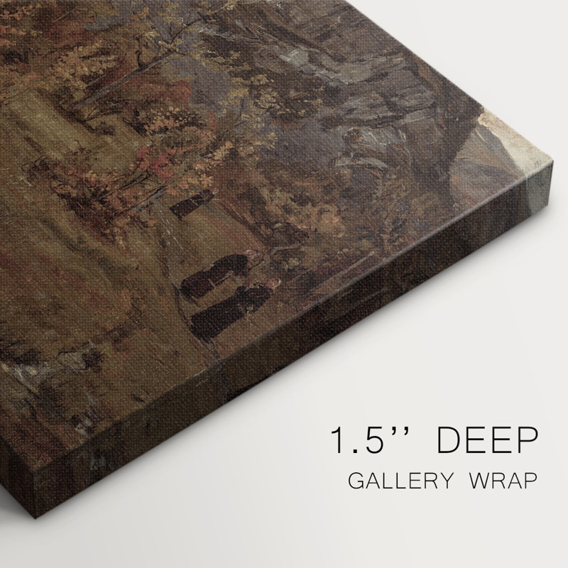 Paysages rétro-dxcix -Galerie enveloppée de cavas, 24 x 36