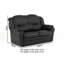 2 Seater Sofa Faux Leather