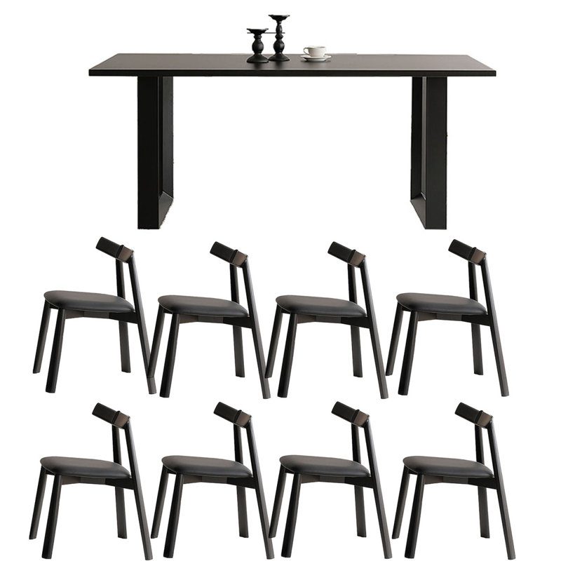 Table de salle à manger Minimalist, H 29,5 po x L 70,9 po x l 31,5 po