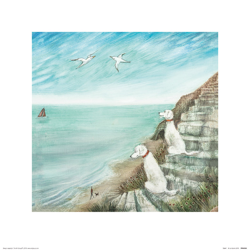 Calm by Joe Ramm - No Frame Painting, 40 cm H x 40 cm W