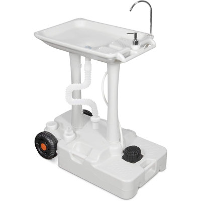 28.3 " L x 16.5 " W Portable Service Sink with Faucet