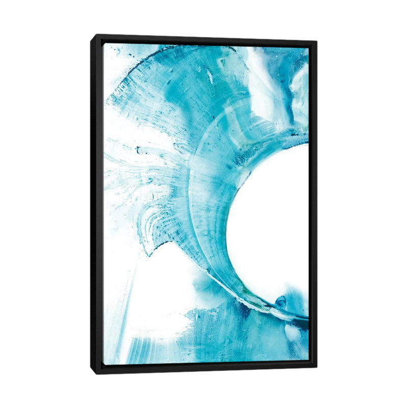 Reproduction d’art, "Aperture I" par Ethan Harper, H 60 po x l 40po x P 1,5 po, Toile avec cadre noir, Pas de tapis