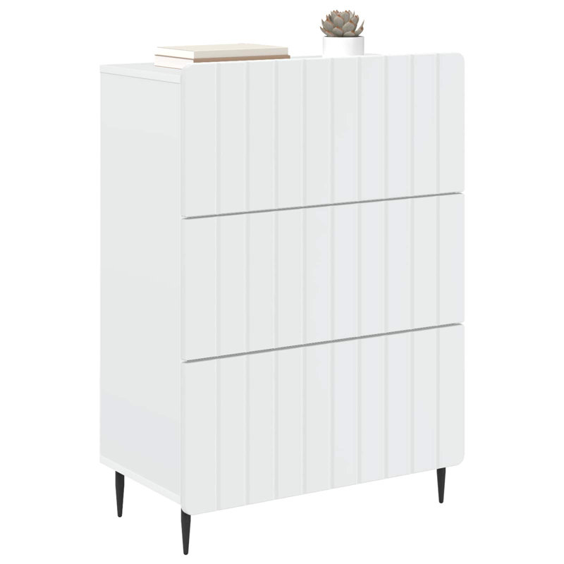 Engineered Wood Rectangle Accent Chest, 92cm H x 66cm W x 34.5cm D