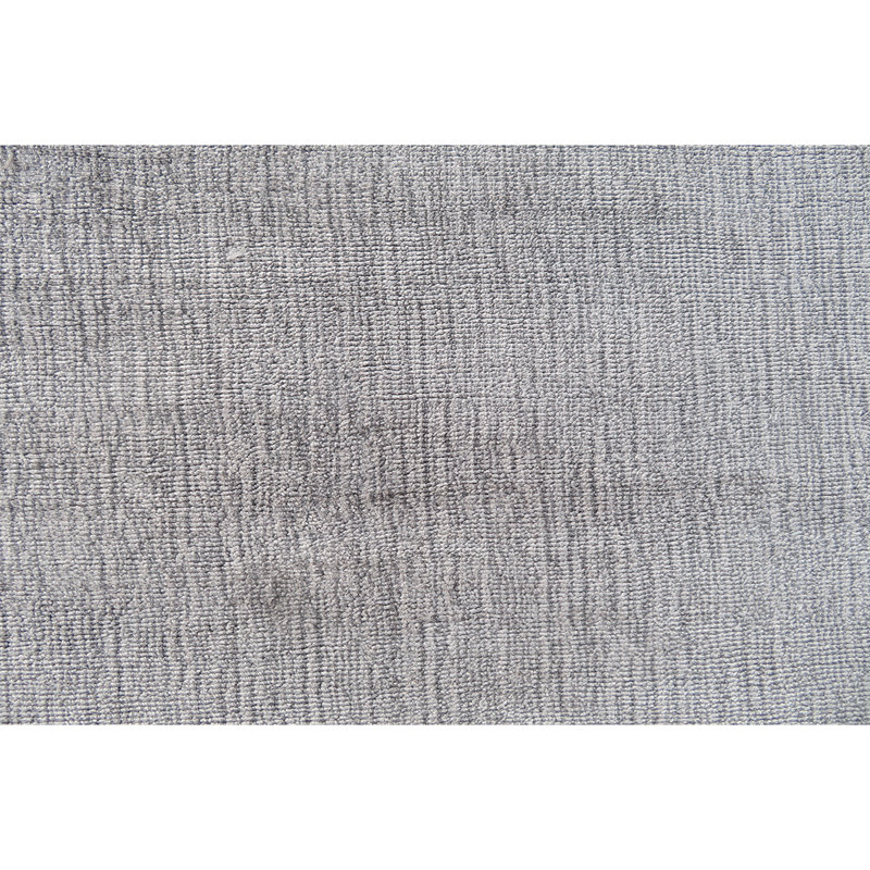Tencel Area Rug in Gray, Rectangle 2' x 3'