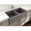 33'' L Farmhouse Double Basin Kitchen Sink-609481027