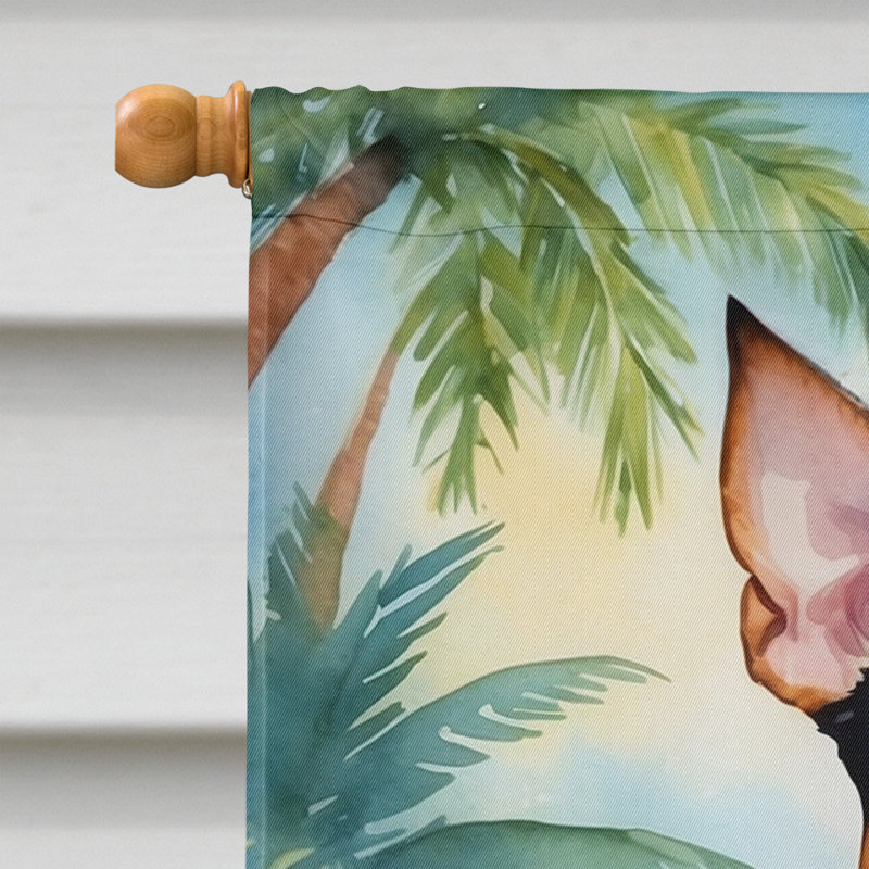 Double Sided 40'' H x 28'' W Polyester Animal House Flag