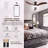 52 Inch Modern Ceiling Fan With 3 Color Dimmable Solid Wood  Blades Remote Control Reversible DC Motor For Bedroom-1465925283-1465925293