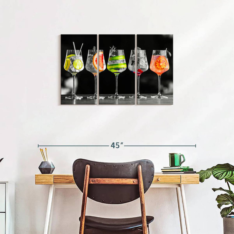  «Cocktails, H 20 po x l 33 po