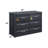 Cargo Gunmetal Finish Dresser