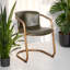 Chiavari Leather Dining Chair In Emerald Green 