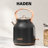 HADEN Heritage Black & Copper Bundle with 4-Slice Toaster and Electric Kettle
