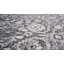 Tapis oriental gris foncé en polypropylène et polyester Saxton-2054376008
