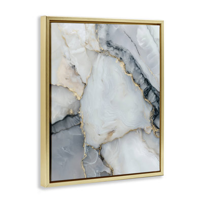 Luxe Stone Geode Floating Frame, design by Svetlana Aleynikova