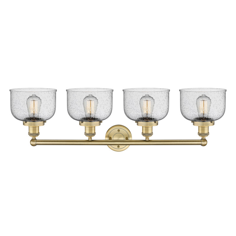 Annagene 4 - Light Dimmable Vanity Light, Seedy, Brushed Brass