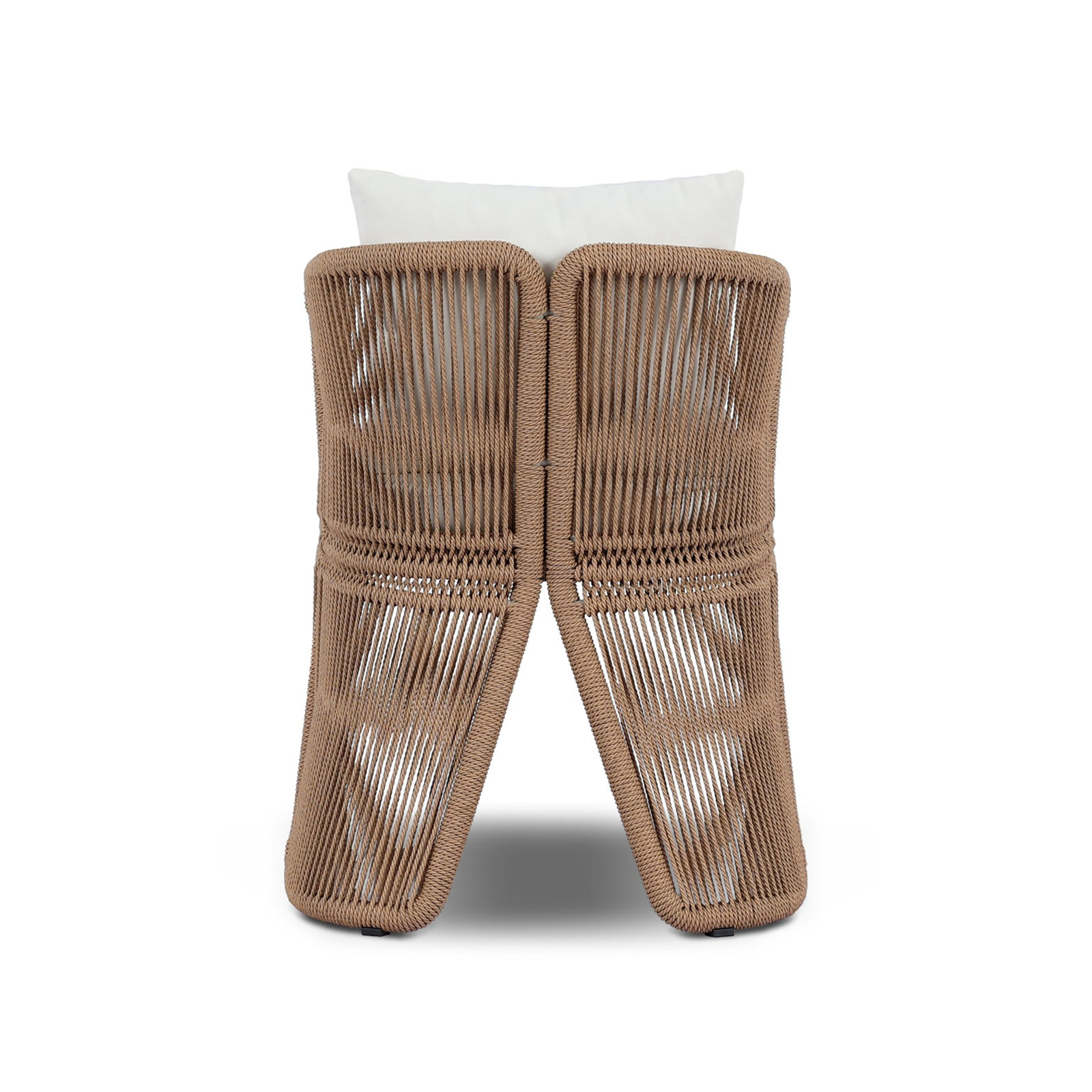 MONDIRA Patio Armchair, Textured Natural