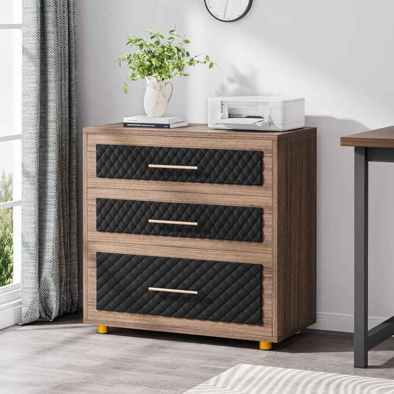 3-Drawer File Cabinet