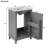 20" Bathroom Vanity Shelf Unit - Ceramic Basin, Space Optimization Cabinet, Basin & Stylish Design-1508693298
