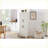 Sideboard, Off-White 23.7''L x 15.0''W x 68''H Multi-Functional TV Cabinet Large Storage | Particle Board | Minimalist-1339122650