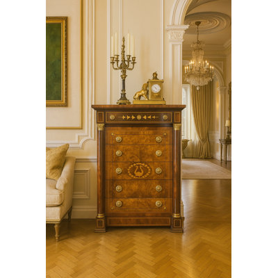 Orpheus 5 - Drawer Solid Wood Dresser