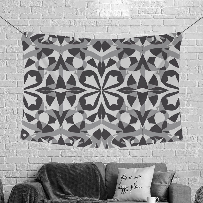 Tapisserie en microfibre, H 50 po x l 60 po