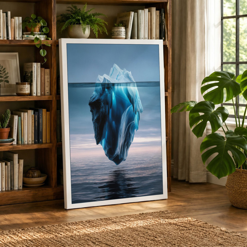 Print, 36x24 - 91.4 x 61.0 cm, Teal Border