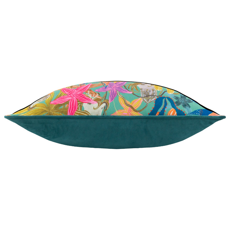 Otwin Floral Rectangular Lumbar Cushion Cover