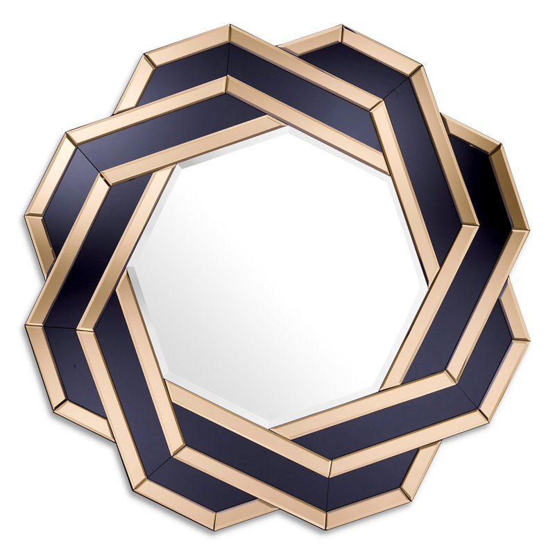 Miroir décoratif biseauté Mulini