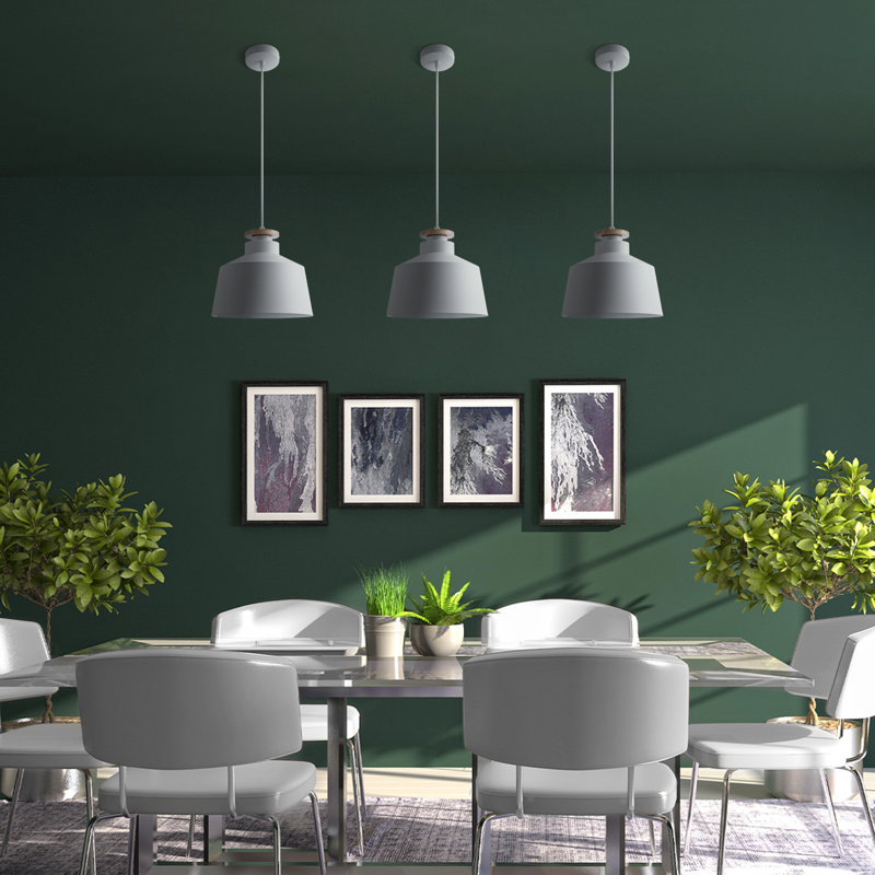 Salome 1 - Light Single Pendant, White