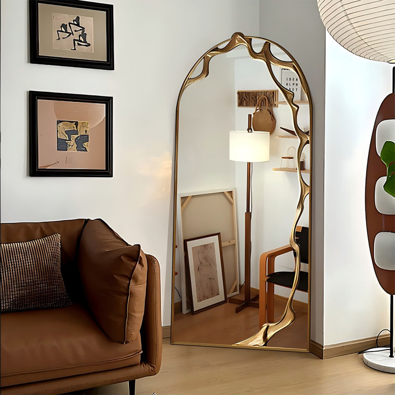 Miroir mural 62,99 ", H 62,99 po x l 23,62 po x P 1,18 po