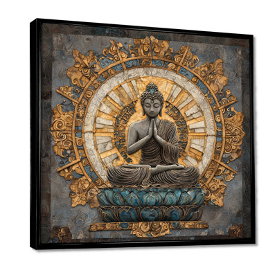 Buddha Whispering Light Of Buddhism II - Buddhism Wall Art Print