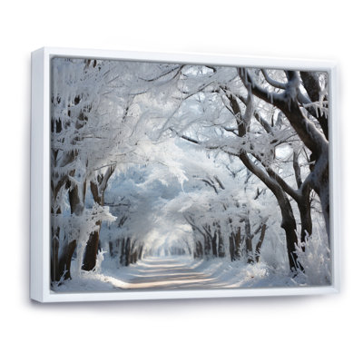Winter Frosty Forest I, reproduction d'art sur toile