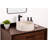 Bolo Stone Circular Vessel Bathroom Sink