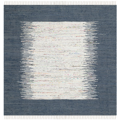 Orwell Hand Woven Cotton Abstract Rug