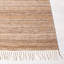 Tapis beige en laine / coton touffeté à la main Emersyn-548877122