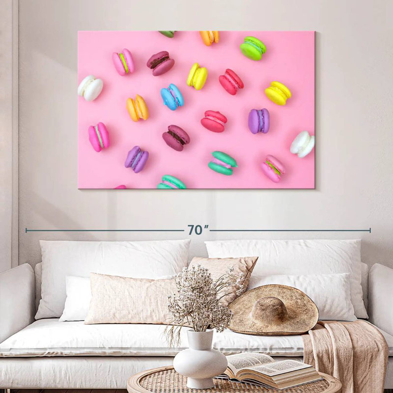 Yarlin Macaron Wheels, 32" H x 48" W
