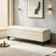 Banc de rangement avec repose-pieds-128969203