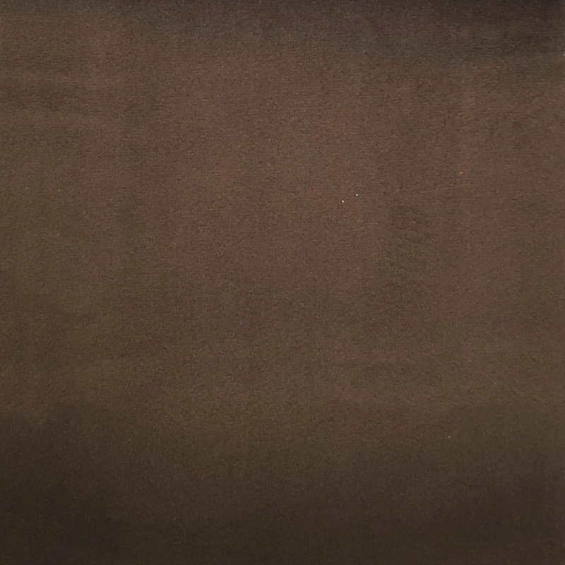 Solid Velvet | Velluto Fabric, Espresso