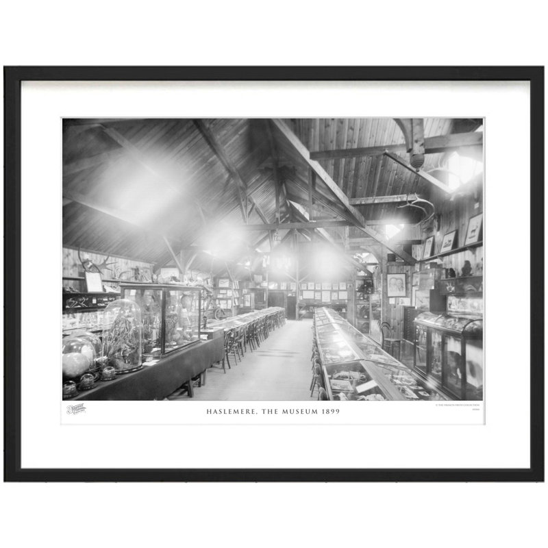 Haslemere, The Museum 1899 by Francis Frith - Single Picture Frame Print, 60cm H x 80cm W x 2.3cm D