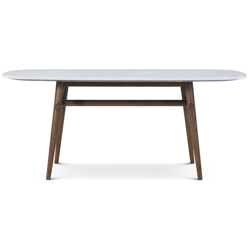 Madrid/WRC Dining Table, Brown, 30" H x 70.87" L x 35.43" W