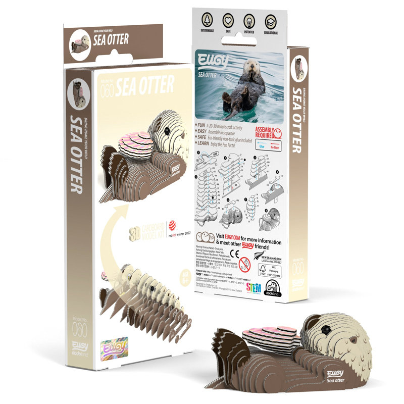 Casse-tête 3D EUGY Sea Otter